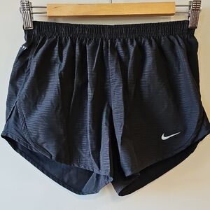 Nike Running Dri-fit Women's Small Charcoal Athletic Running Shorts